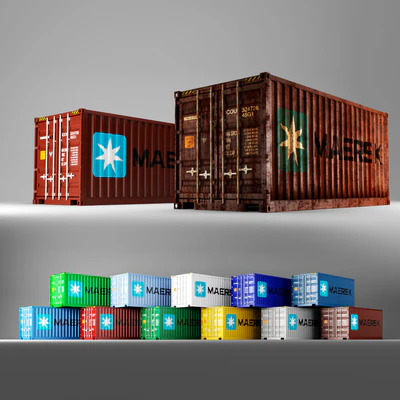20 ft shipping container — Скачать