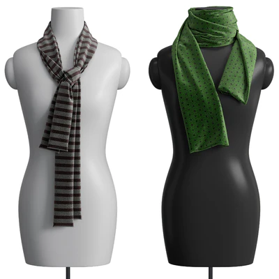 Shawl over manikin — Ver 5