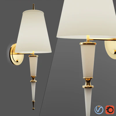 Robert Abbey Lighting W903 Jonathan Adler Versailles Wall Sconce — Скачать