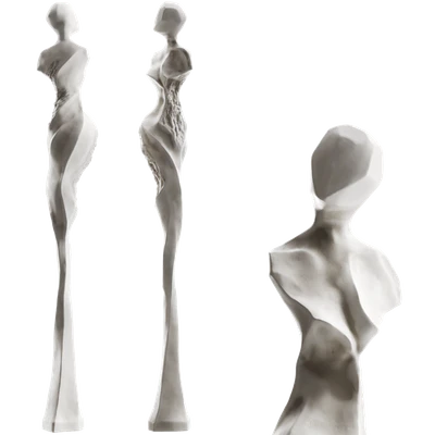 Sculpture Abstract human 02 — View 5