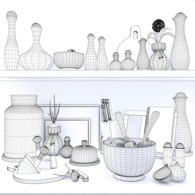 Kitchen set by Sagaform — Скачать