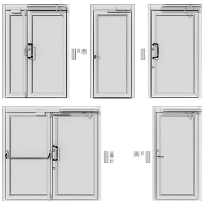 Metal swinging fire doors — Ver 5
