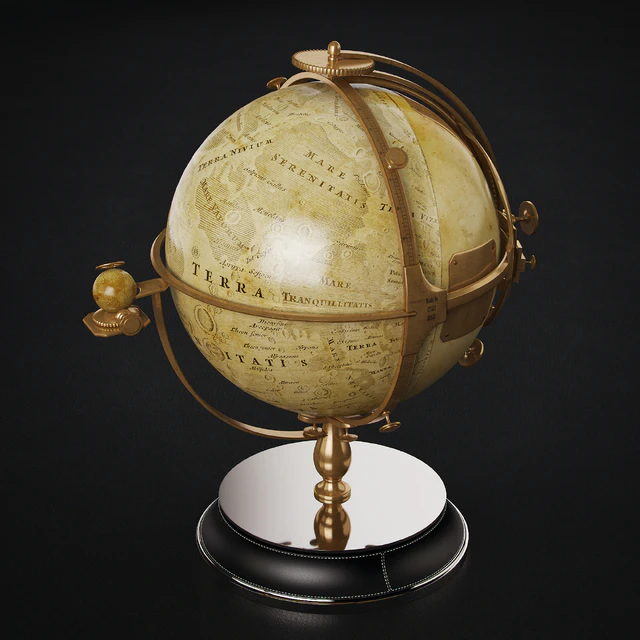 Lunar globe ART Auctor — Descargar