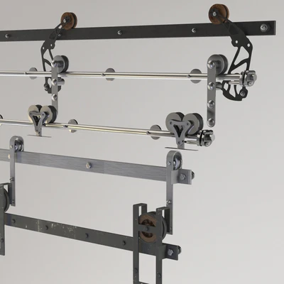 rails for sliding doors — Ver 2