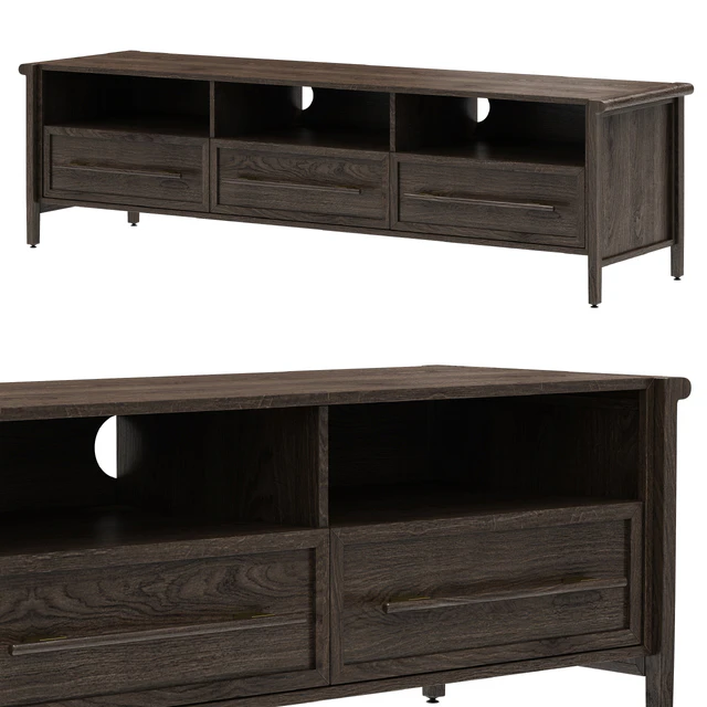 Dantone Home Contempo Медиа-консоль с 3-я ящиками — Скачать