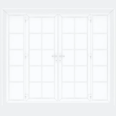 Set of plastic windows and doors 15 — Ver 2