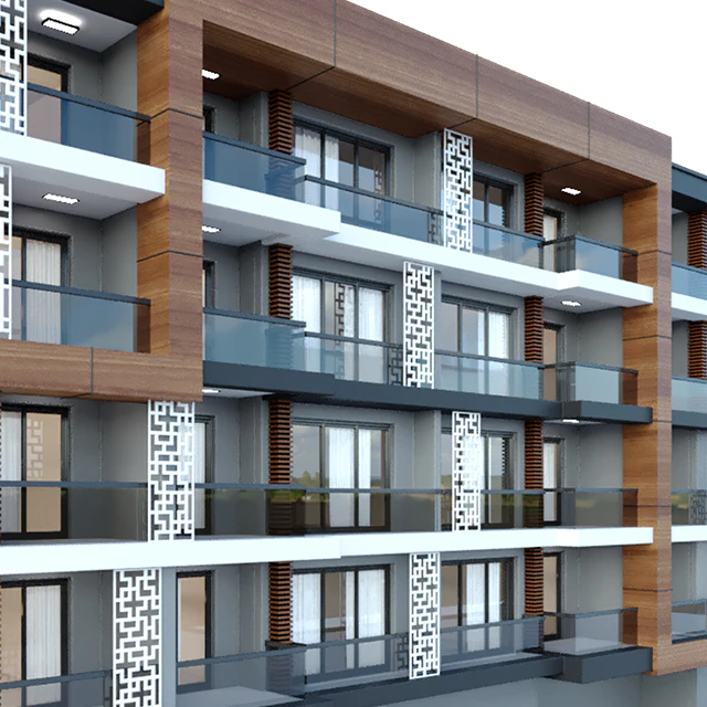 Modern Residential Building 01 — Скачать