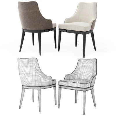 GALIMBERTI NINO Corallo table + Adele chair — Ver 3
