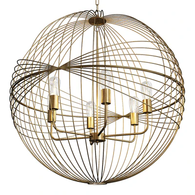 Globe binding chandelier — Вид 1
