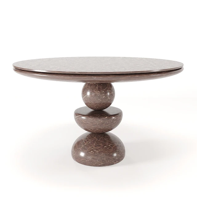 Dining Table No2- Marble table — Descargar