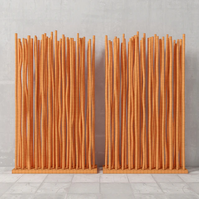 Branch decor fundament / Декор из веток на основании — Скачать