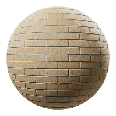 dragfaced running bond brick wall texture beige — download