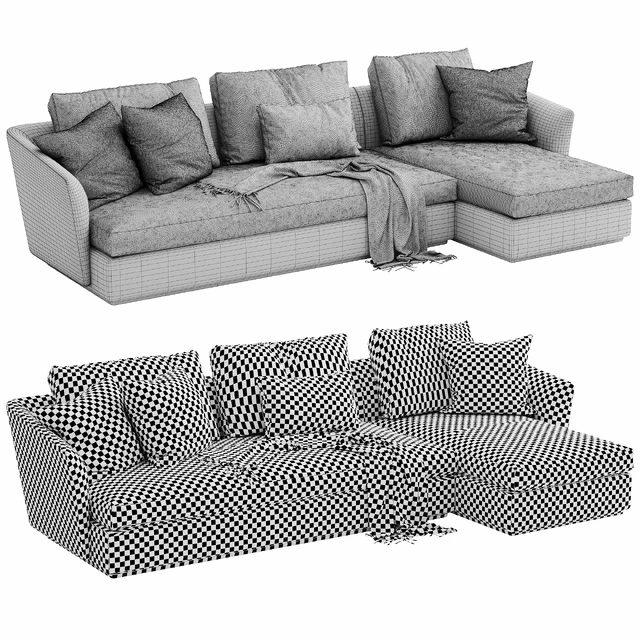 Molteni & c Sloane Chaise Lounge — Descargar