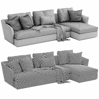 Molteni & c Sloane Chaise Lounge — Ver 5