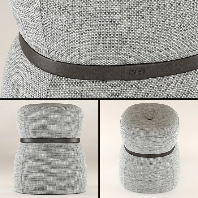 Пуф Poltrona Frau Lepli Cloth — Скачать