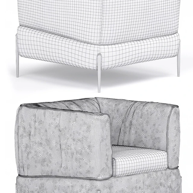 Кресло Anteprima от Natuzzi — Скачать