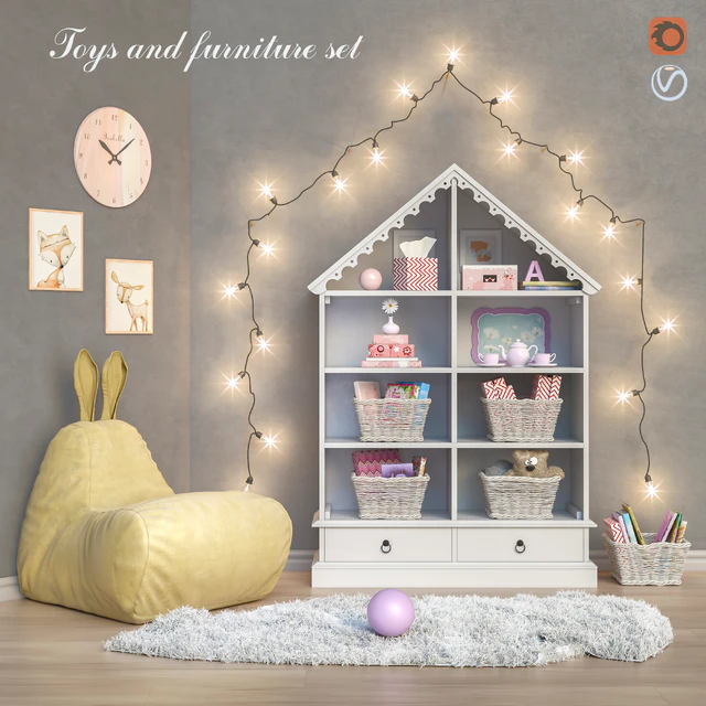 Toys and furniture set 21 — Descargar