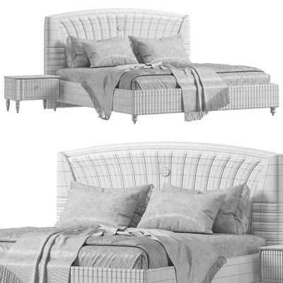 Mercan Luxury Bed By Evgor luxury — Вид 3