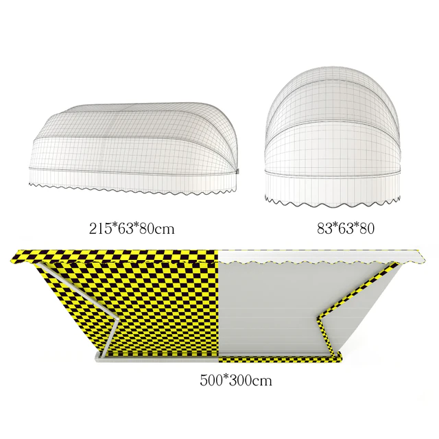 Awning set kitbash vol.03 — Descargar
