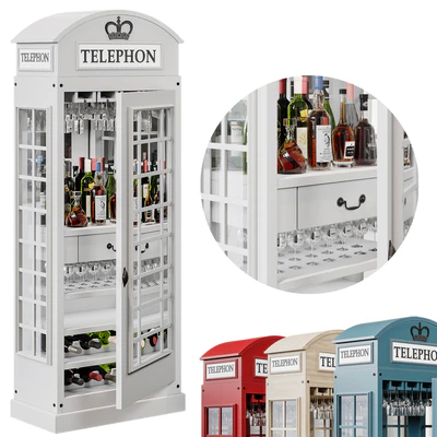 TelephoneBox DrinksCabinet — Вид 6