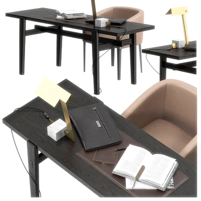 Poliform Home hotel desk set — Ver 1