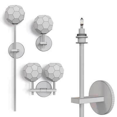 RH BOULE DE CRISTAL SCONCE SET (3 in 1) — Вид 3