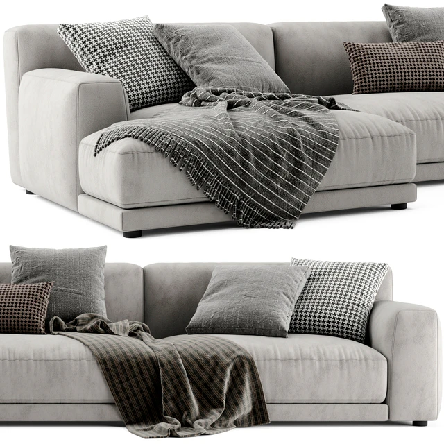 Poliform Paris Seoul Chaise Longue Sofa 02 — Descargar