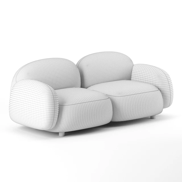 Sundae Lounges sofa by Design by Them — Скачать