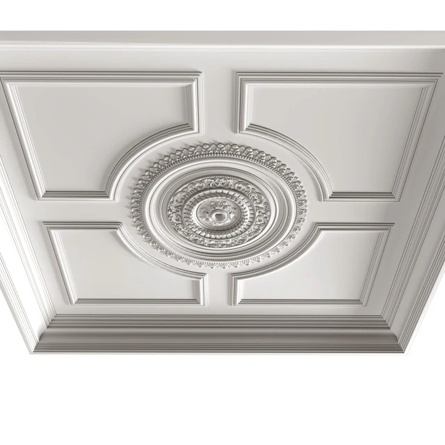 Потолок в классическом стиле.Classic coffered ceiling — Скачать