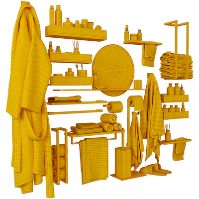 Decorative bathroom set 204 — Ver 6