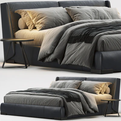 Natuzzi Fenice Bed — Ver 1