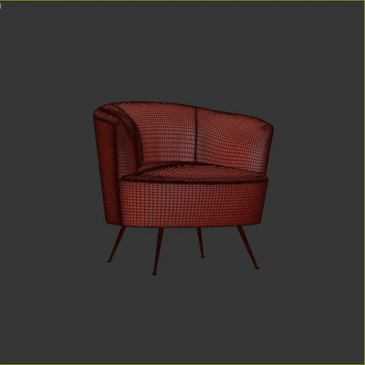Mullen Barrel Chair — Вид 3