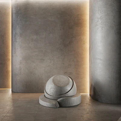 decorative plaster | Concrete set (seamless) | 02 — Ver 6