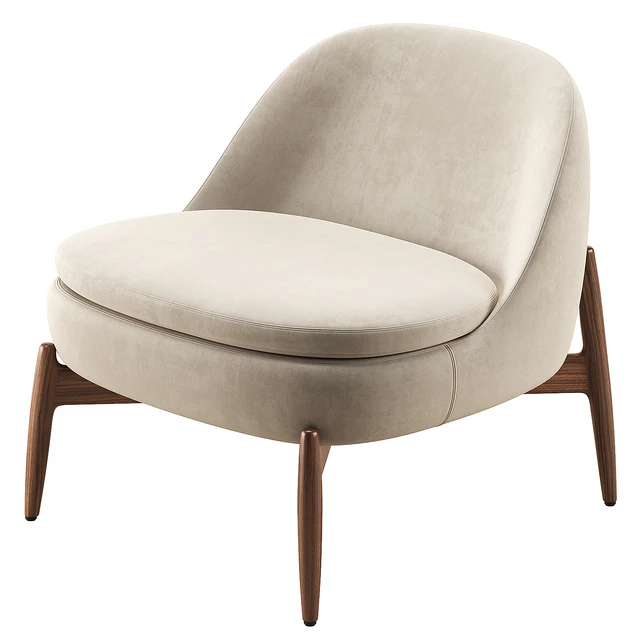Sendai Easy Chair / Minotti — Скачать