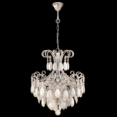 Chandelier Crystal Lux Sevilia SP4 Silver — Ver 3