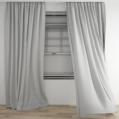 Curtain 573/Wind blowing effect 15 — Вид 3