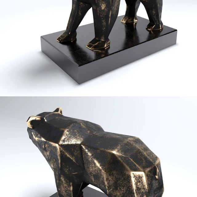 Bear Sculpture — Скачать
