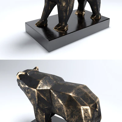 Bear Sculpture — Вид 3