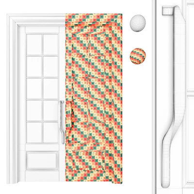 Door Set Elmes Archism T2084 — Ver 4