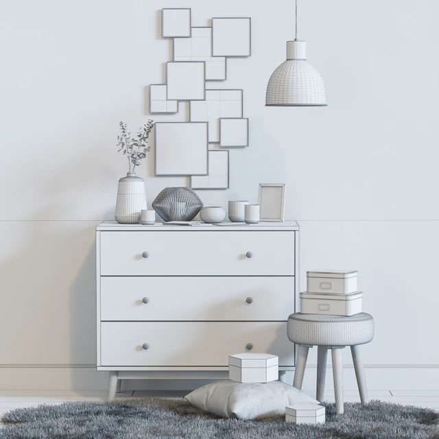 Pink decorative set - Maisons du Monde — Descargar