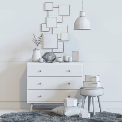 Pink decorative set - Maisons du Monde — Ver 3