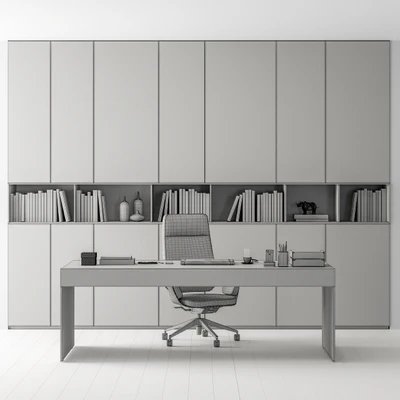 Office Furniture Boss Desk - Manager Set Table 40 — Ver 6