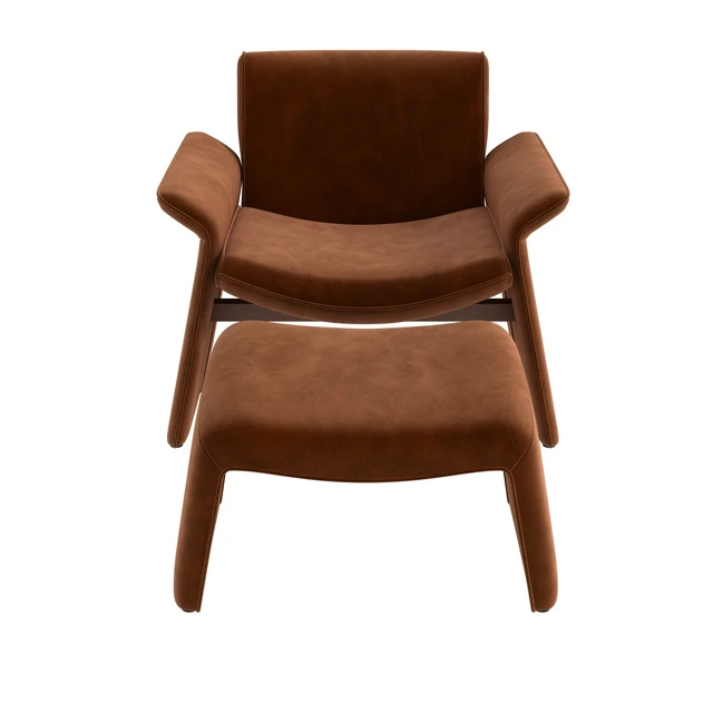Verellen furniture Oakley lounge chair and ottoman — Descargar