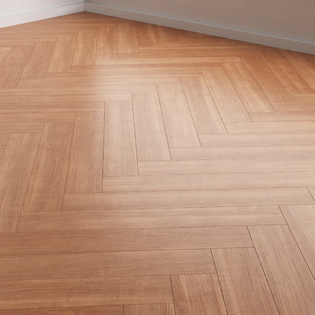 Oak Flooring 4 цвета 5 видов укладки 09 — Скачать