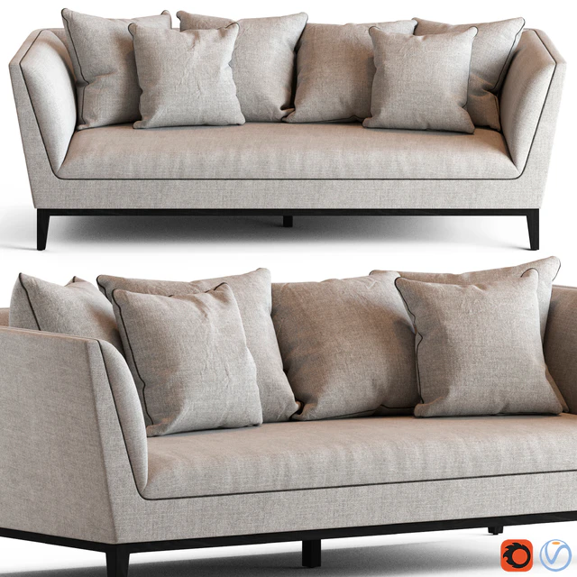 Globewest Vittoria Hampton 3 Seater Sofa — Descargar