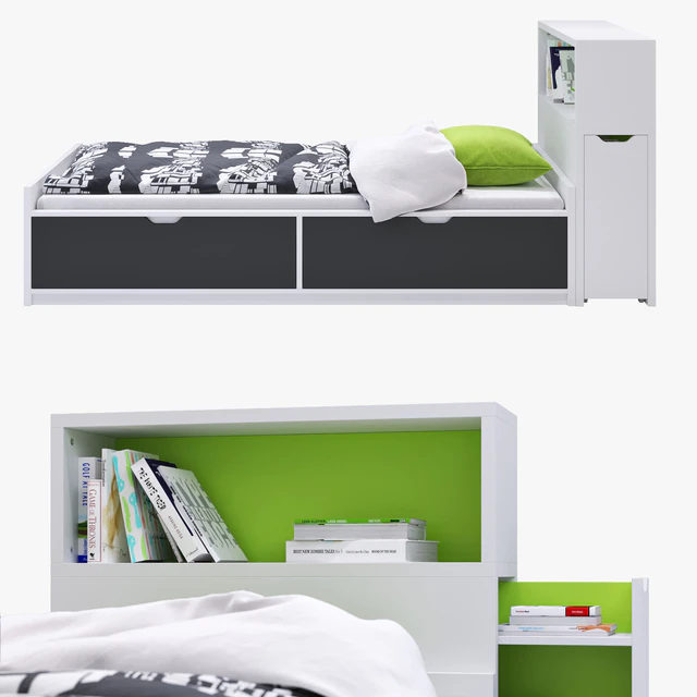 IKEA FLAXA (bed and headboard) — Download