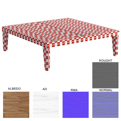URBA Coffe Table — Ver 6