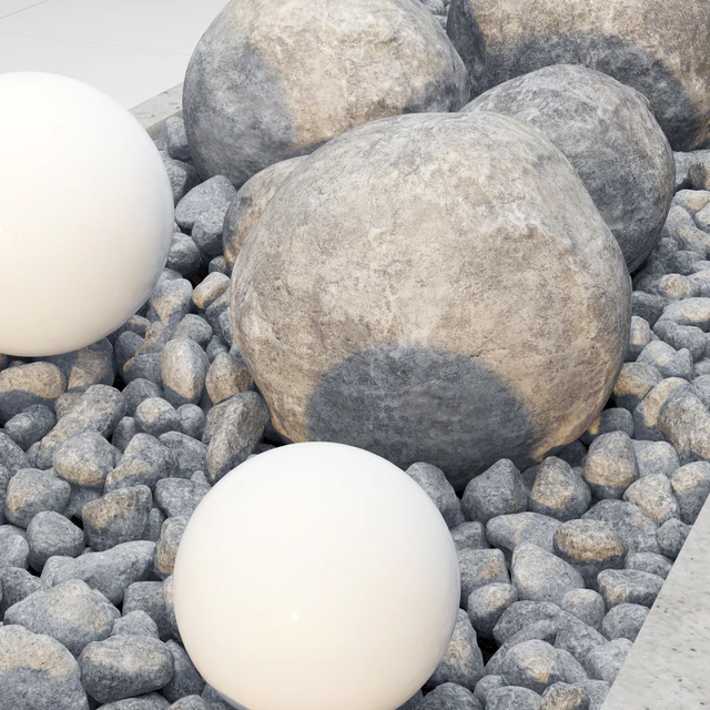 Flower bad stone wite pebble — Скачать