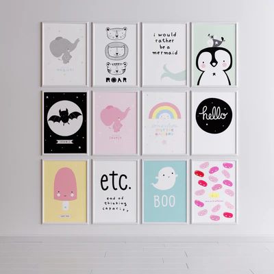 Pictures in the nursery A little lovely company — Ver 1