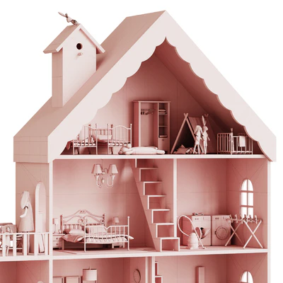 Dollhouse with toys — Ver 7